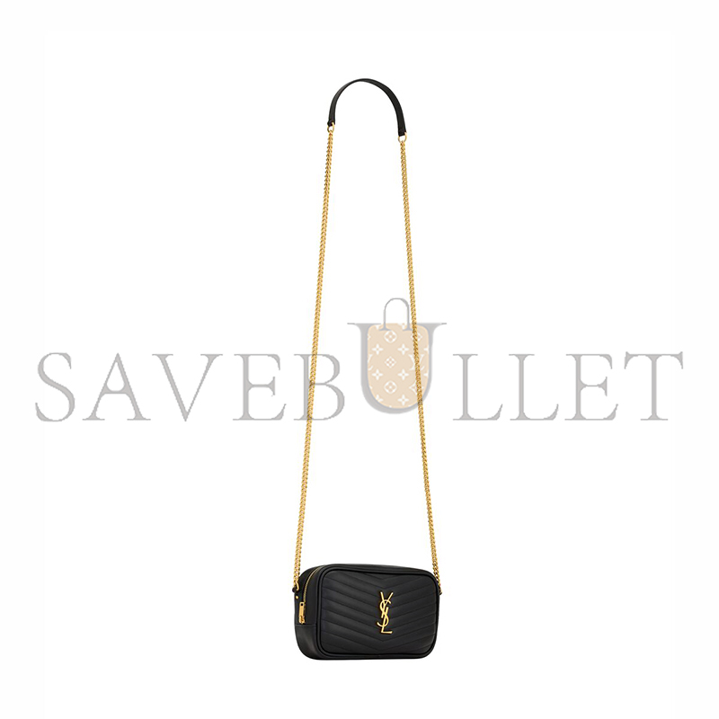 YSL MINI LOU IN QUILTED LEATHER 748849DV7011000 (19*10.5*5cm)