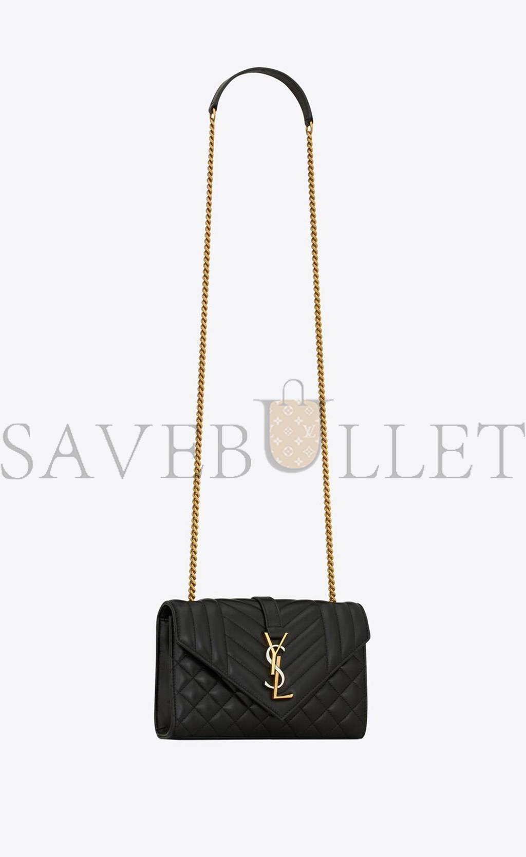 YSL SMALL ENVELOPE IN MIX MATELASSÉ LEATHER 600195AABZO1025 (21*13*6cm) YSL SMALL ENVELOPE IN MIX MATELASSÉ LEATHER 600195AABZO1025 (21*13*6cm)